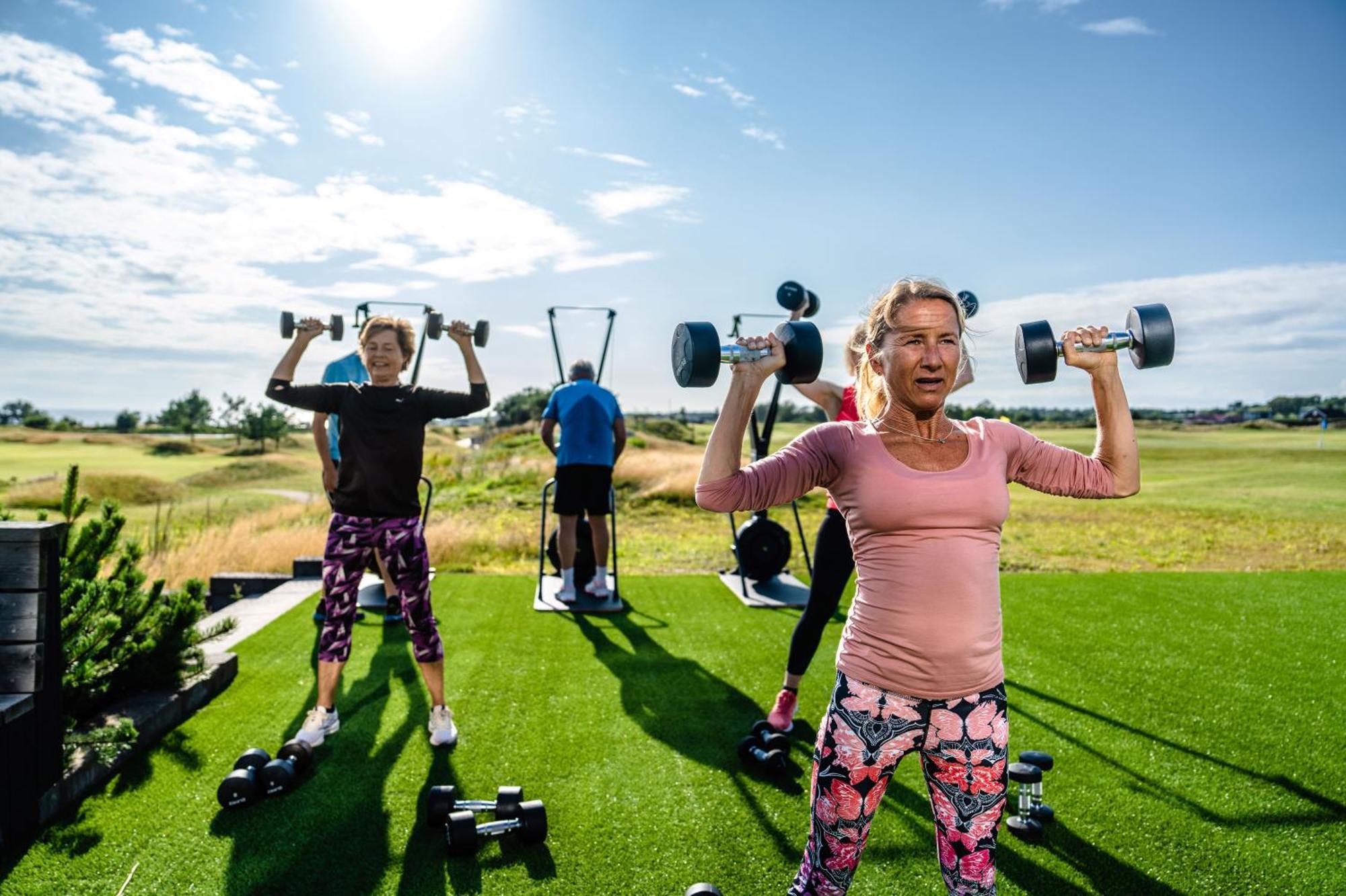 Halmstad Golfarena Hotell & Laegenheter Strandlida 외부 사진